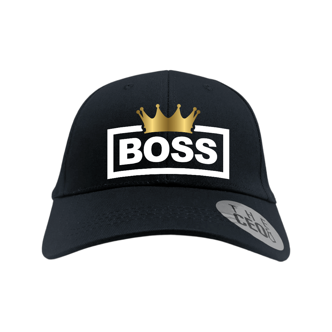 Boss Crown Embroidered Baseball Cap