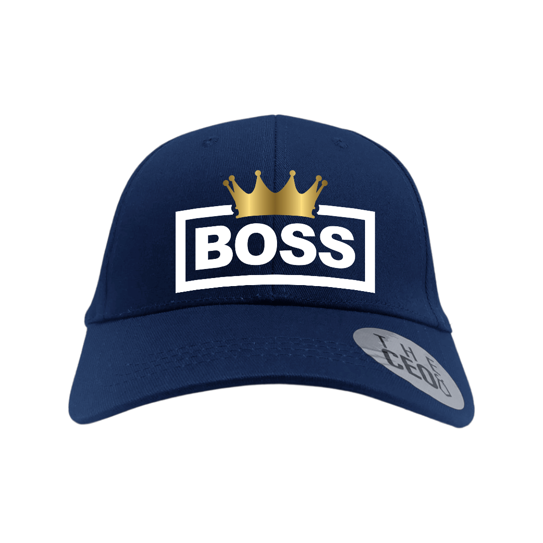 Boss Crown Embroidered Baseball Cap