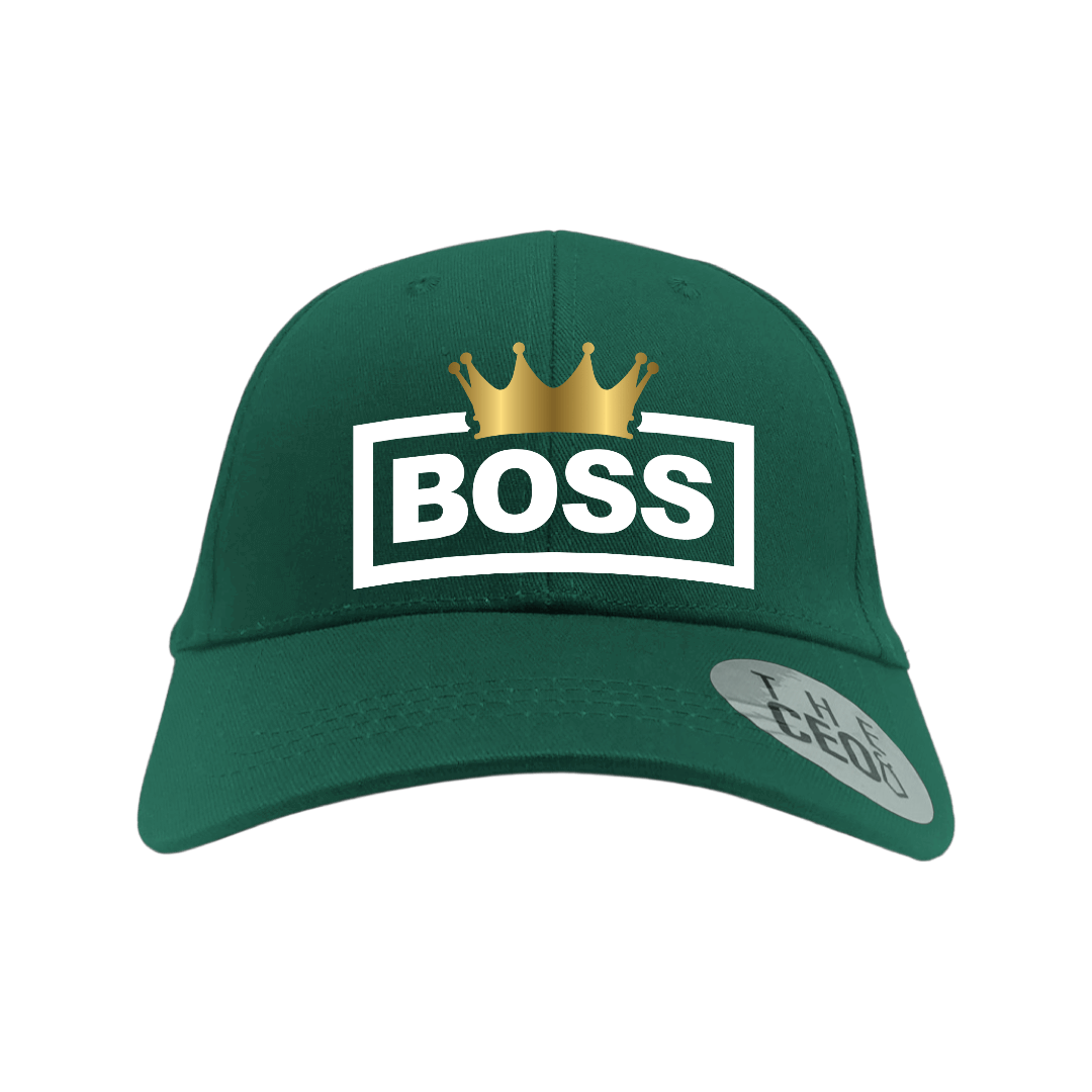 Boss Crown Embroidered Baseball Cap
