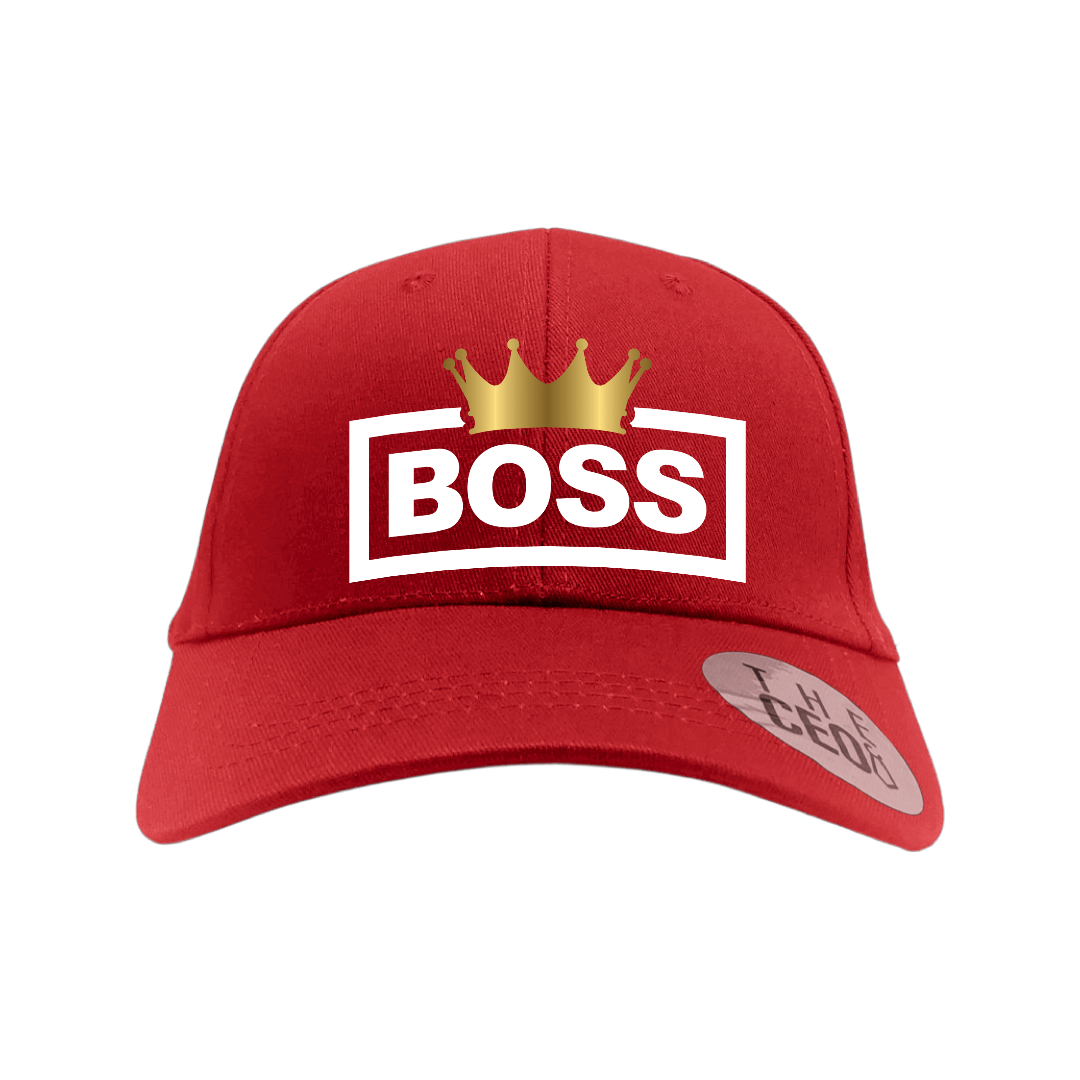 Boss Crown Embroidered Baseball Cap